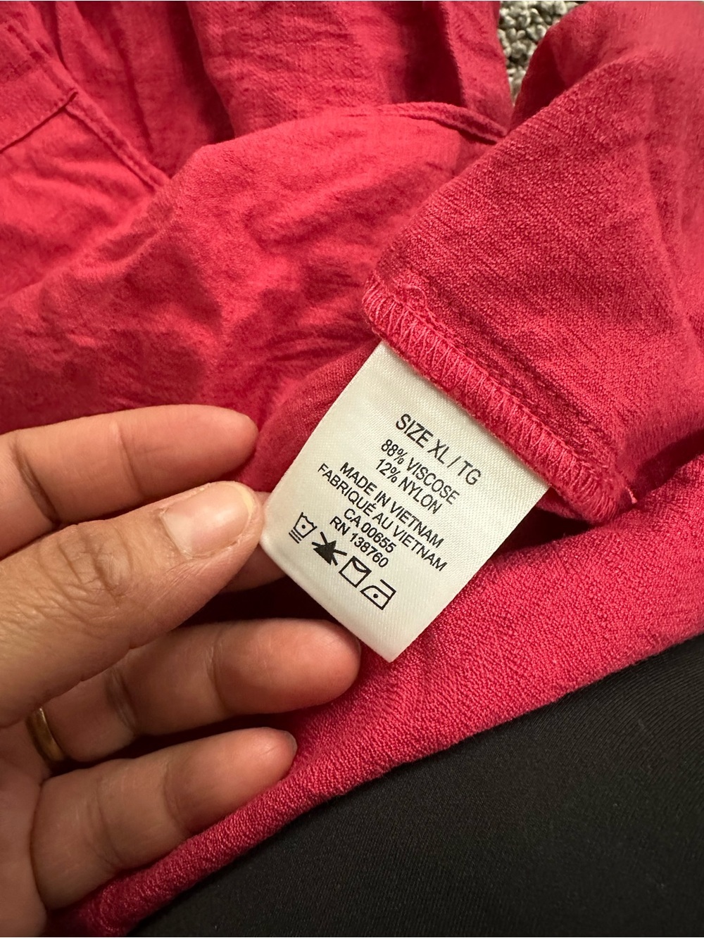 Reitmans Hot Pink Doll Dress (XL) - Picture 5 of 6